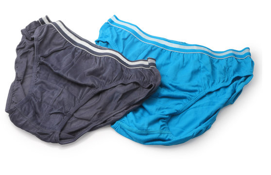 male underwear isolated with clipping path.