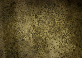 Old cement background in shades of green. Dark concrete texture material.