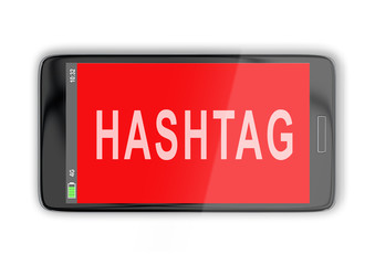 HASHTAG - social concept