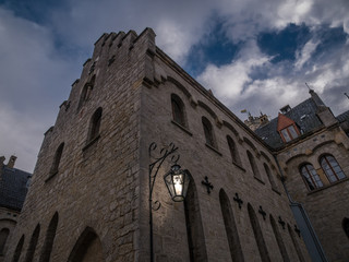 The lantern in old Marienburg Castle, Germany