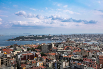 Istanbul Galata Golden Horn Panoramic View