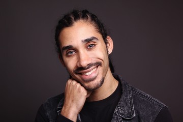 Fototapeta premium Mixed race man