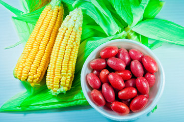 Thai Strawberry and Northern Thai Sweet Corn