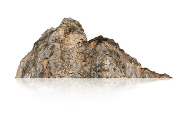 mountain isolated on white background