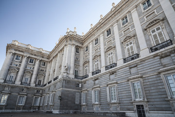 Royal Palace, Palacio Real, Madrid.Spain.