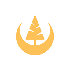 Tree logo design template, symbol for company, use this logo for your company