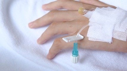 Patients treated with saline solution.   