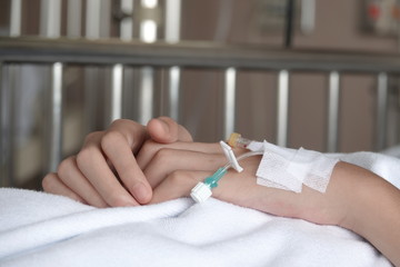 Patients treated with saline solution.   