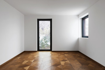 Empty room with window