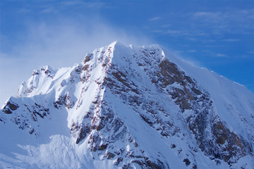 High mountain peak