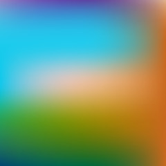 Abstract square gradient blurred background. Easy editable colorful mesh graphic design template.