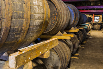 Tools used  by the master distiller for whisky sampling or quality control