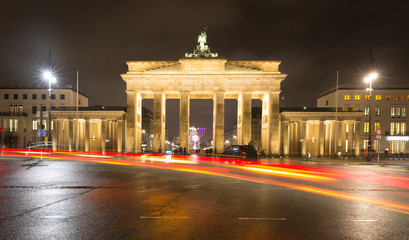 Fototapeta na wymiar Brandenburg Gate in Berlin, Germany
