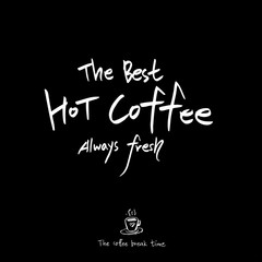 카페 포스터 / 손으로 그린 커피 그림