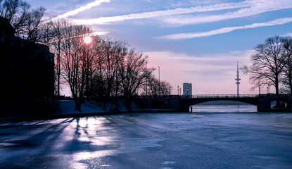 Fluss zur Alster