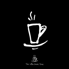 카페 포스터 / 손으로 그린 커피 그림