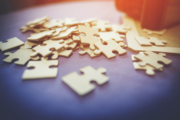 Everyone is an important jigsaw at work.