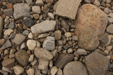 pond and creek stones