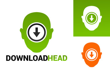 Download Head Logo Template Design Vector, Emblem, Design Concept, Creative Symbol, Icon
