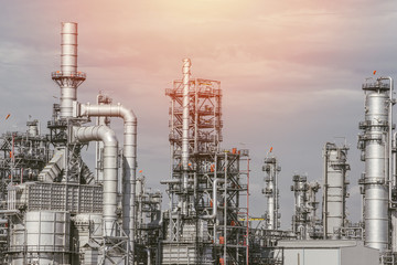 Industrial zone,The equipment of oil refining,Close-up of industrial pipelines of an oil-refinery...