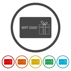 Gift card, Discount coupon, 6 Colors Included