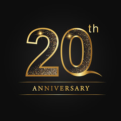 anniversary,aniversary, twenty years anniversary celebration logotype. 20th anniversary logo
