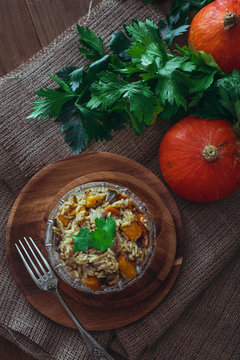 Pumpkin Risotto