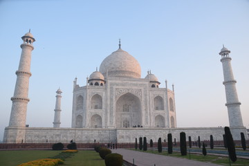 Fototapeta na wymiar Taj Mahal, Agra, Northern India