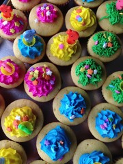 Colorful Cupcakes