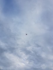 Sky with a drone 