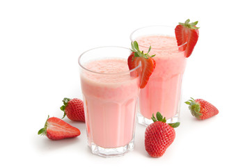 Erdbeermilch