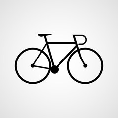 Bicycle icon. Vector