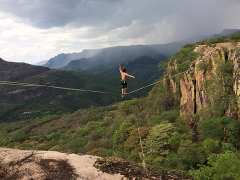 Slackline en M&eacute;xico
