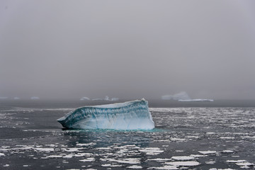 Iceberg in Antarctic sea