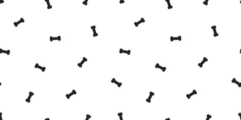 dog bone seamless vector pattern bone isolated wallpaper background doodle