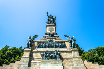 Obraz premium Niederwald Denkmal, Rüdesheim am Rhein 
