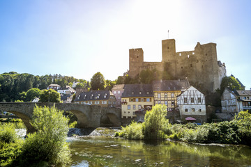 Obraz premium Runkel, Hessen 