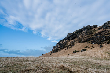 Icelandic winter landscape, from different locations, Iceland.