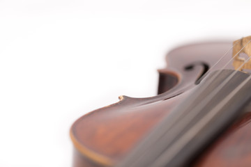 Part of a violin or viola