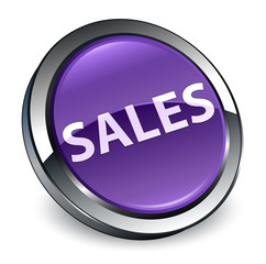 Sales 3d purple round button