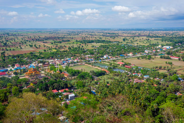 Fototapeta na wymiar Cambodian countryside, Battambang