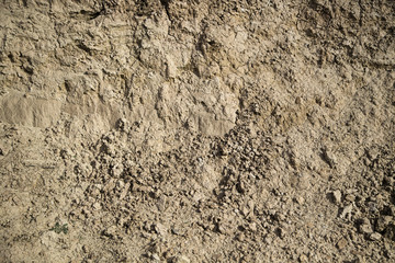 Dry and broken field