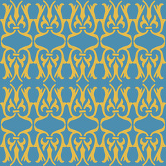 Vector Background Pattern. Element of design. Art nouveau pattern. Geometric ornament