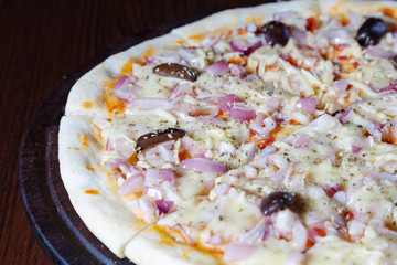 pizza 4 quesos