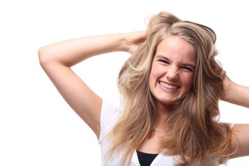 Obraz premium Caucasian woman