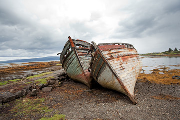 Scotland, ship wrack