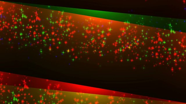 Bright glittering stars, many particles, celebratory 3d rendering background