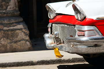 Old cars. Cuba, Havana