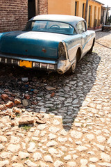 Old cars. Cuba, Trinidad