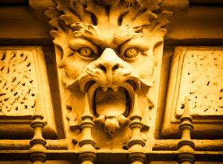 Mask of stone